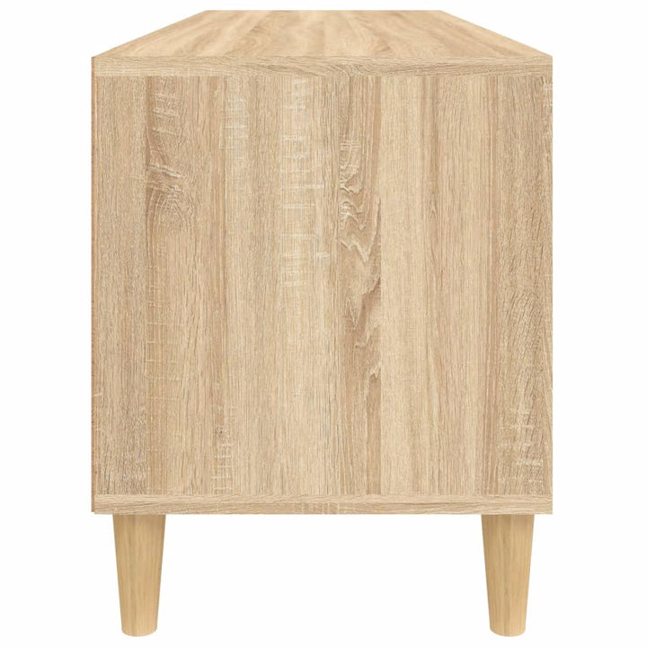 tv-bord 100x34,5x44,5 cm konstrueret træ sonoma-eg