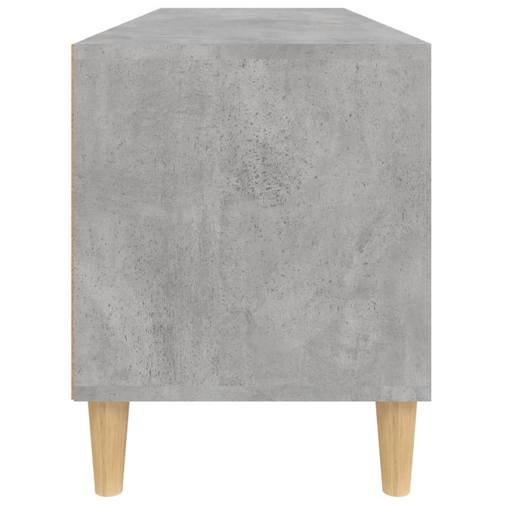 tv-bord 100x34,5x44,5 cm konstrueret træ betongrå
