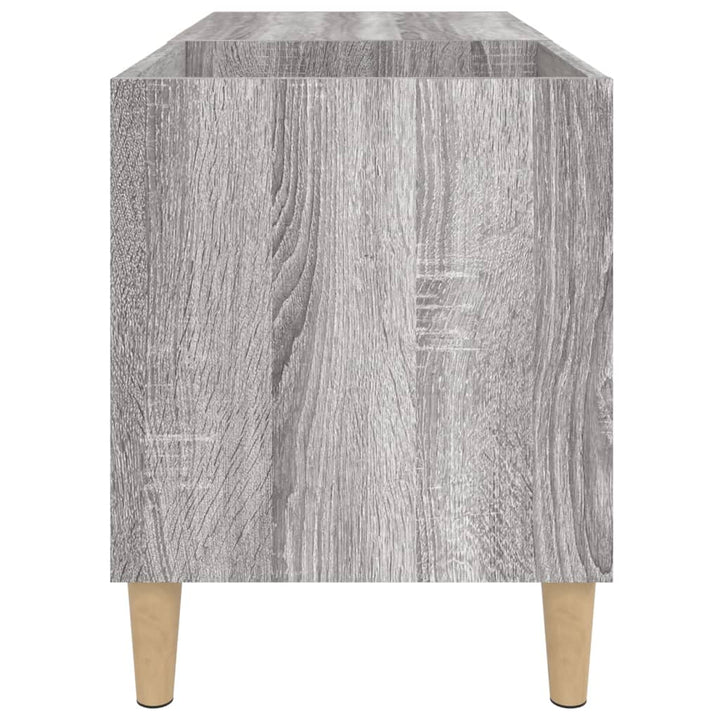 vinylskab 84,5x38x48 cm konstrueret træ grå sonoma-eg
