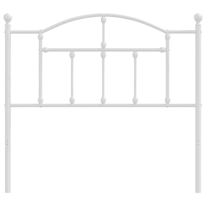 udskiftningsgavl 100 cm metal hvid
