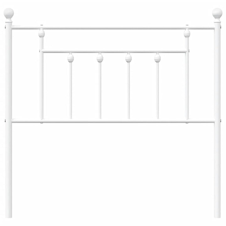 udskiftningsgavl 90 cm metal hvid