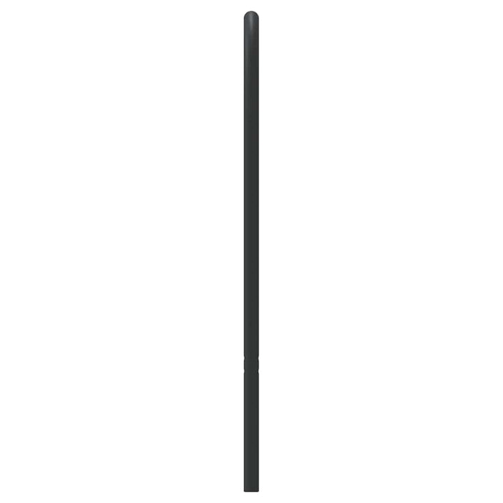 udskiftningsgavl 100 cm metal sort