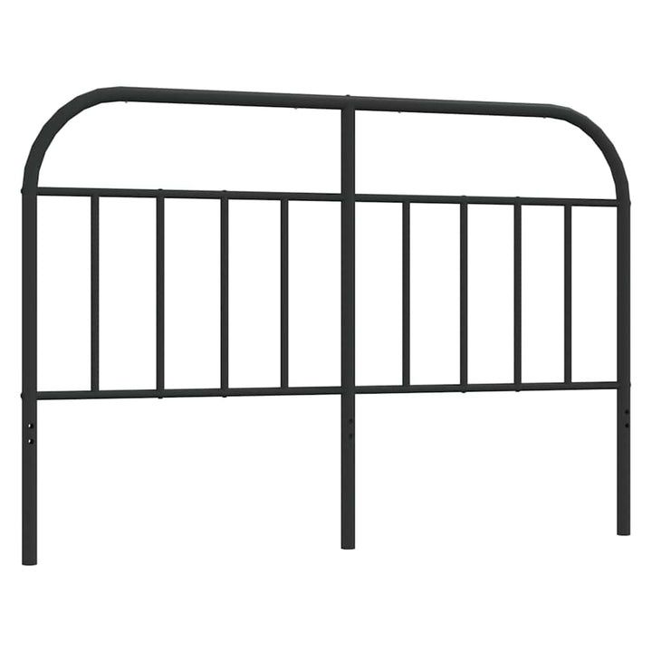 udskiftningsgavl 150 cm metal sort