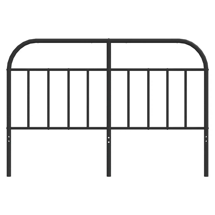 udskiftningsgavl 150 cm metal sort
