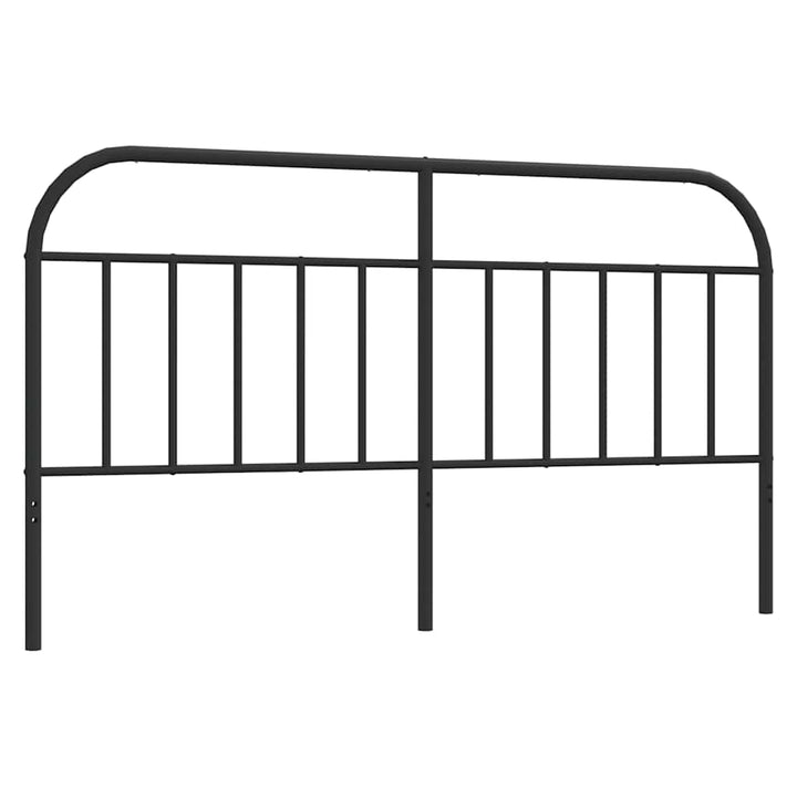 udskiftningsgavl 180 cm metal sort