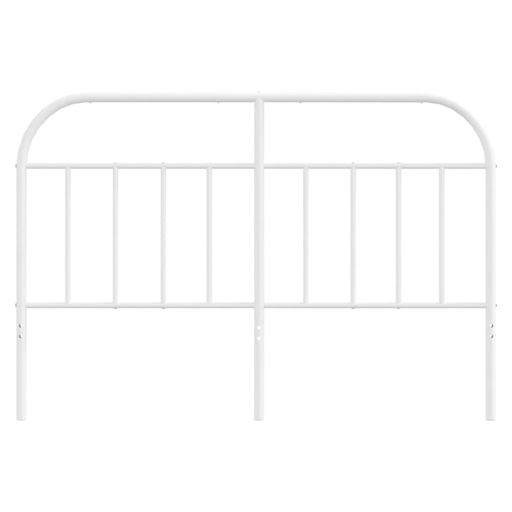 udskiftningsgavl 150 cm metal hvid