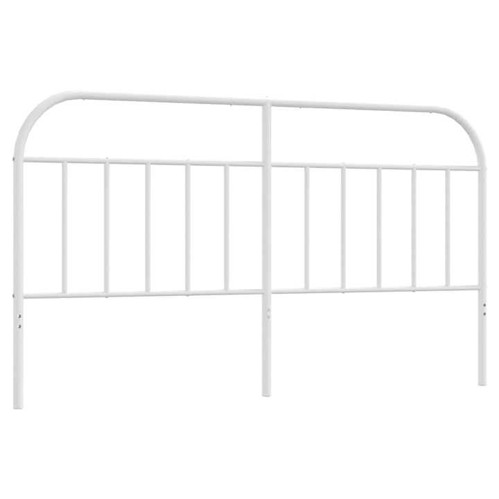 udskiftningsgavl 180 cm metal hvid