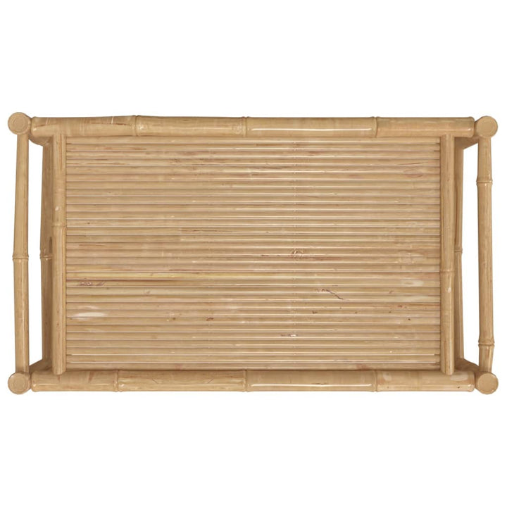 havebord 100x55x33 cm bambus