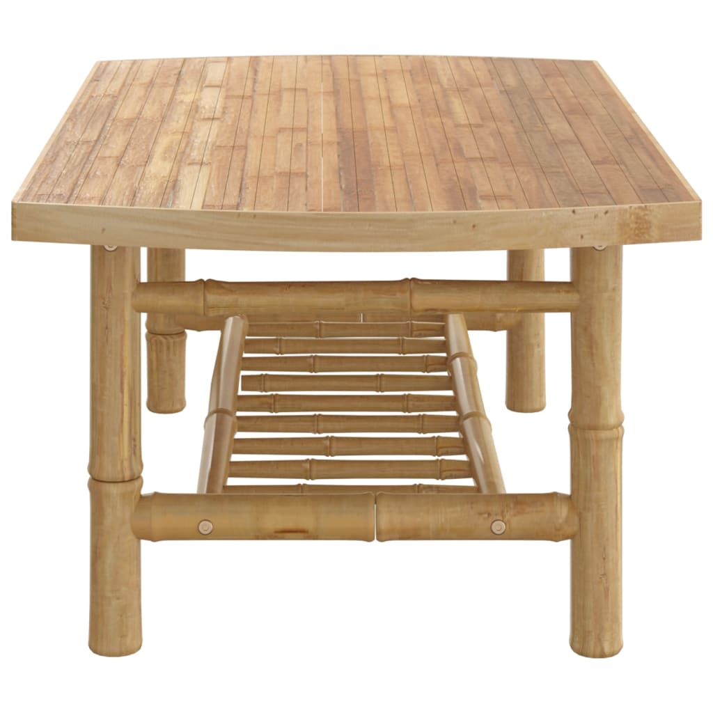 havebord 90x55x37 cm bambus