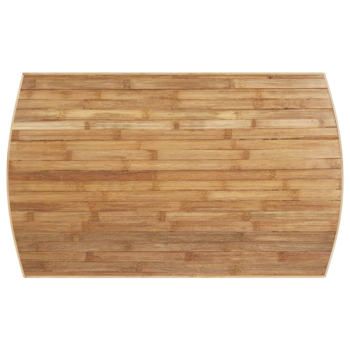 havebord 90x55x37 cm bambus