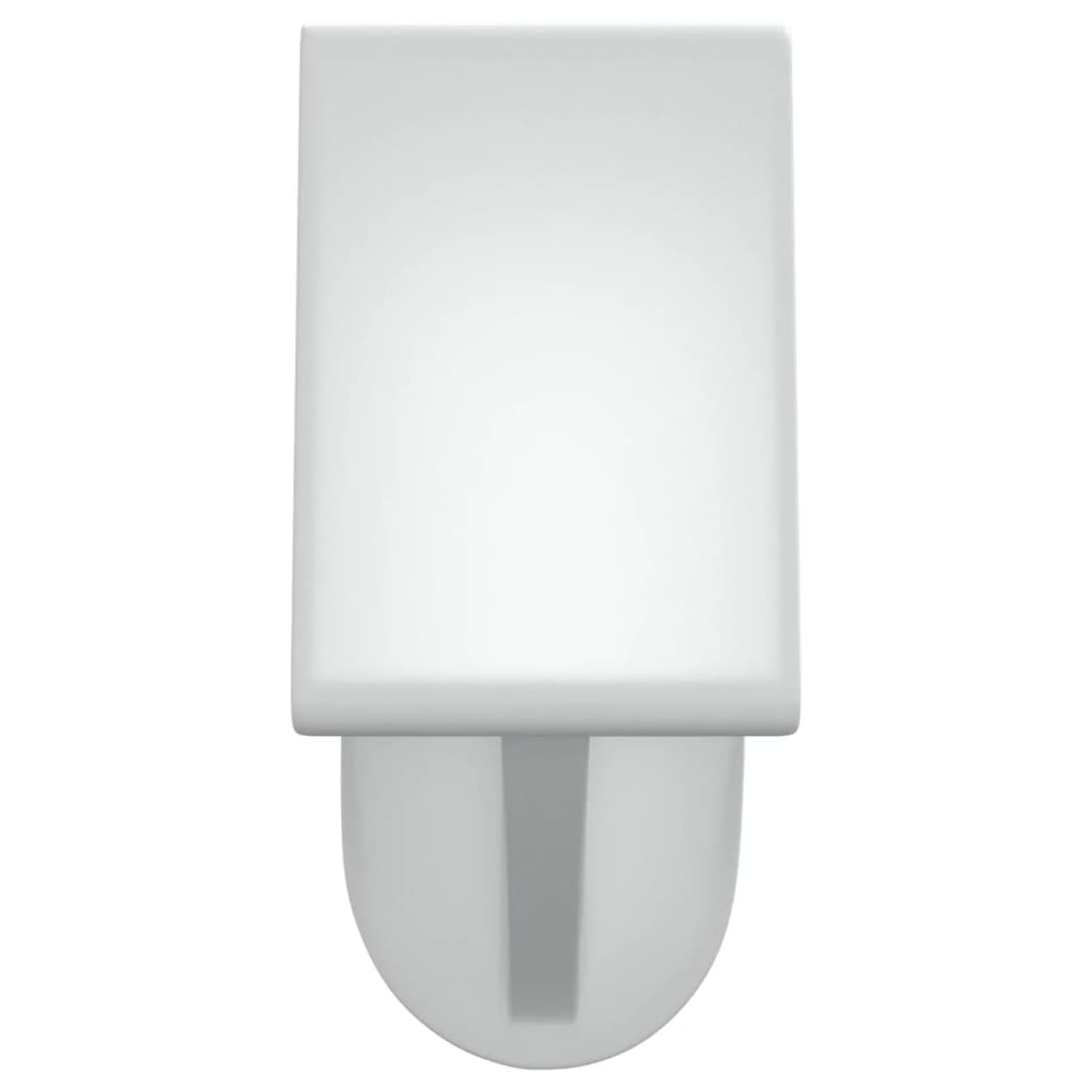 gardinstænger 2 stk. 60-105 cm aluminium hvid og sølvfarvet