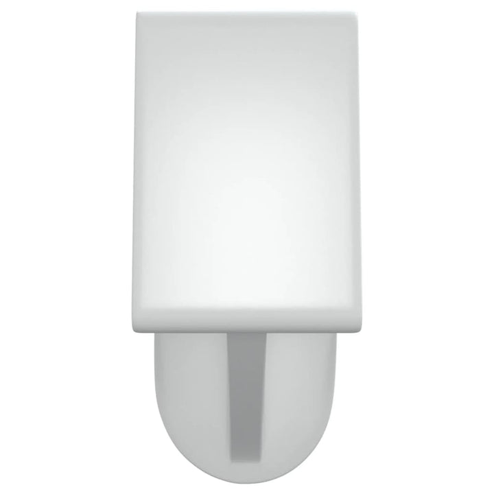 gardinstænger 2 stk. 60-105 cm aluminium hvid og sølvfarvet