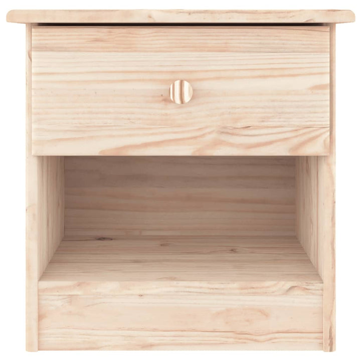sengebord ALTA 41x35x41 cm massivt fyrretræ