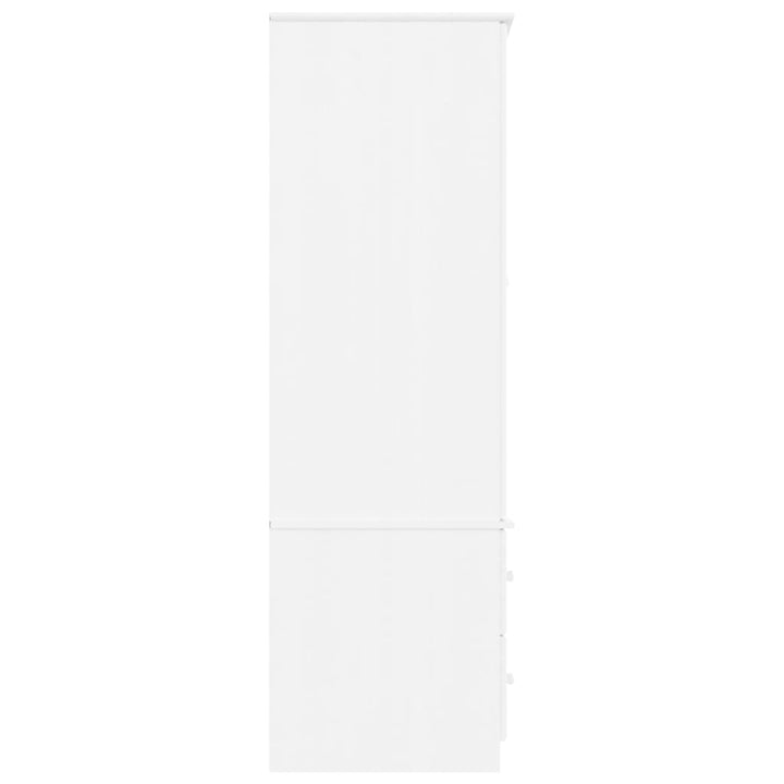klædeskab ALTA 90x55x170 cm massivt fyrretræ