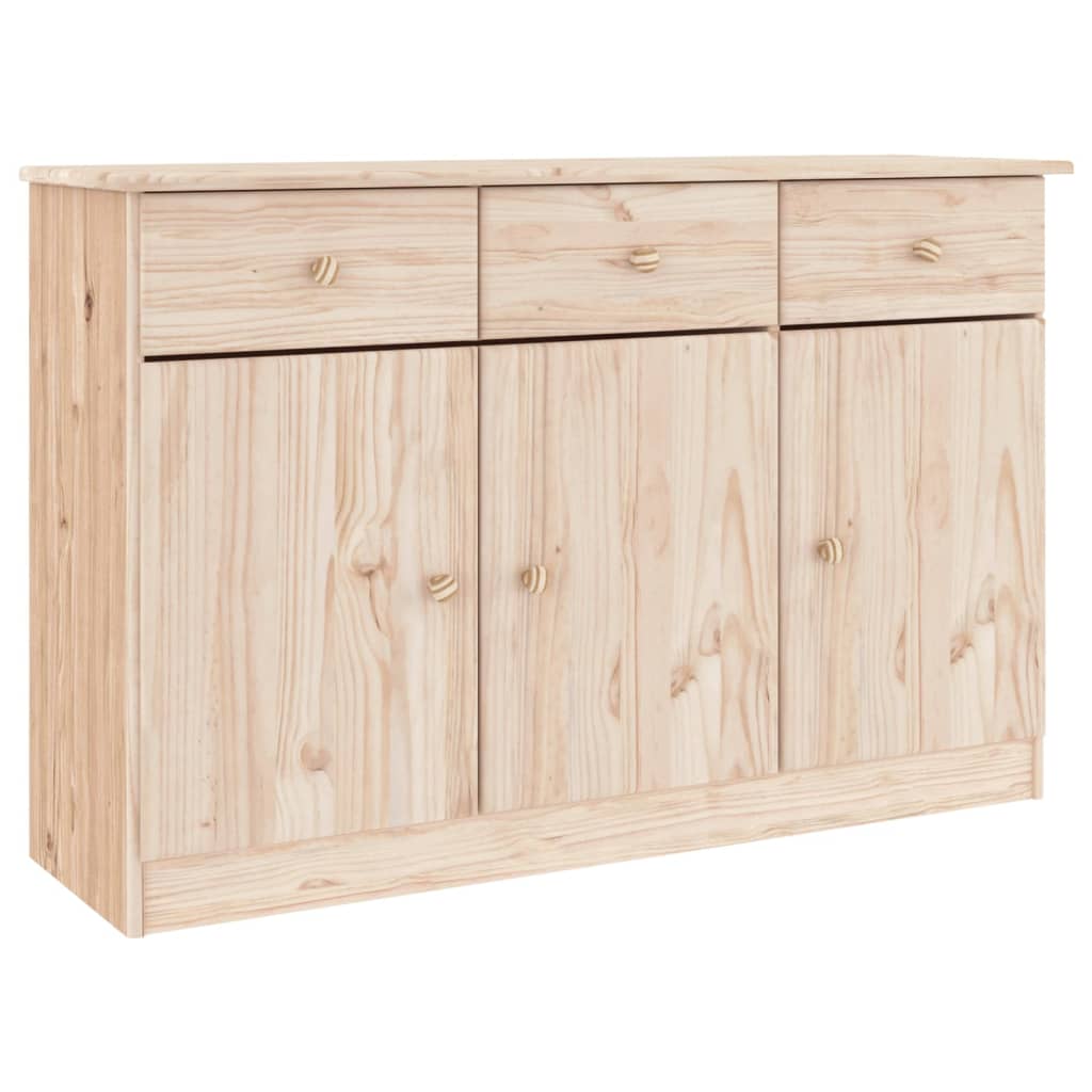 skænk ALTA 112x35x73 cm massivt fyrretræ