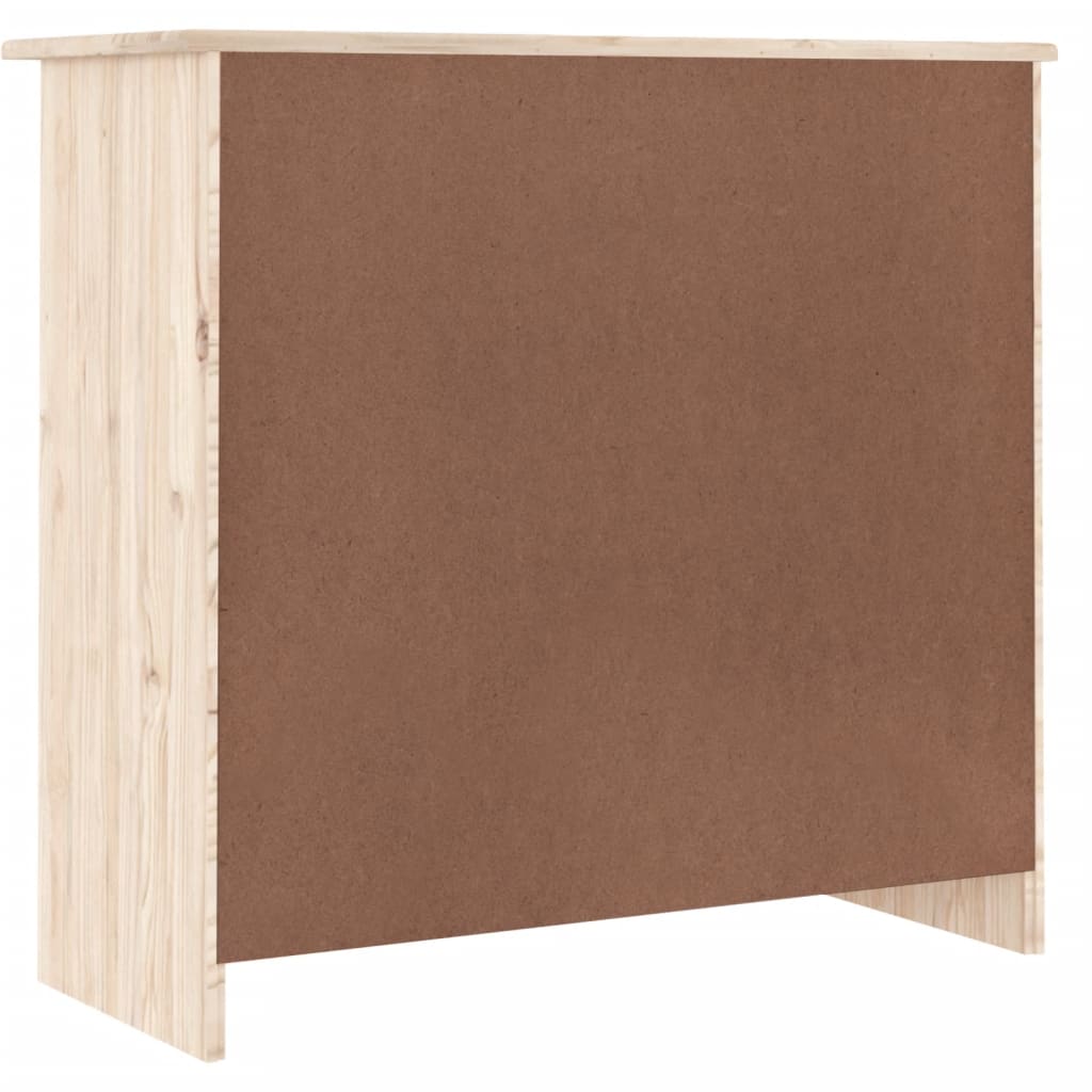 skænk ALTA 77x35x73 cm massivt fyrretræ