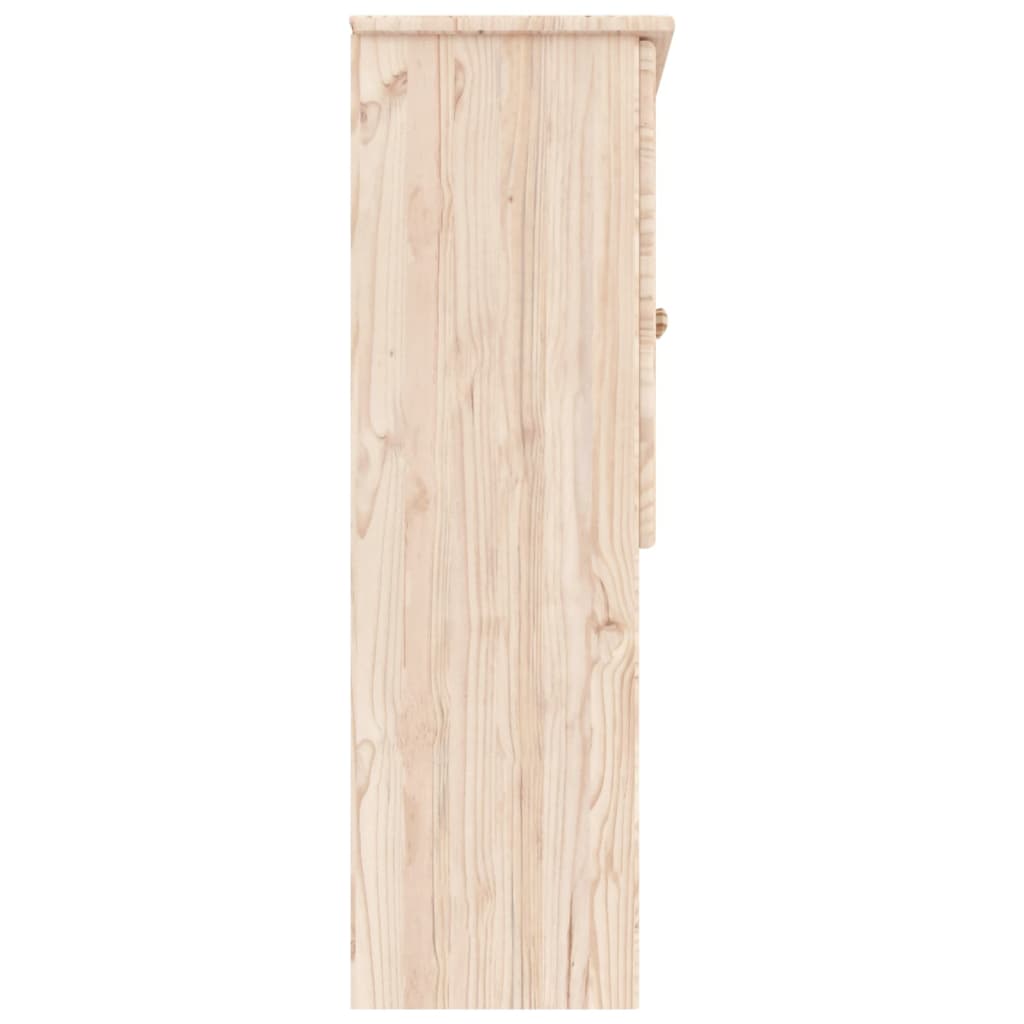 skabstop til skænk ALTA 77x30x92 cm massivt fyrretræ