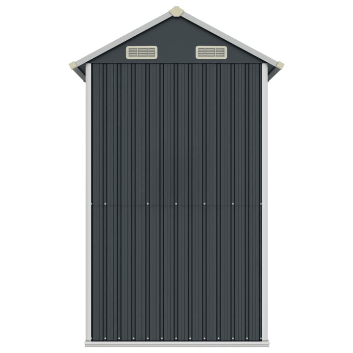 haveskur antracit 192x152,5x237 cm galvaniseret stål