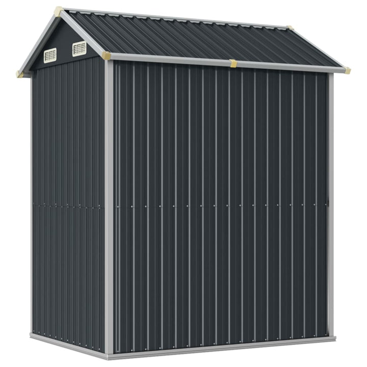 haveskur antracit 192x152,5x237 cm galvaniseret stål