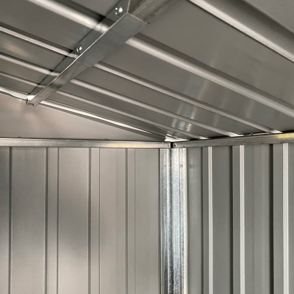 haveskur antracit 192x152,5x237 cm galvaniseret stål