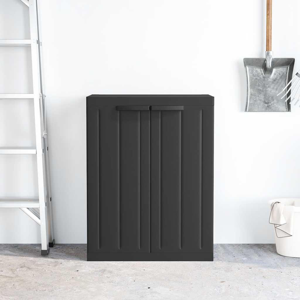 haveskab 65x37x85 cm PP sort