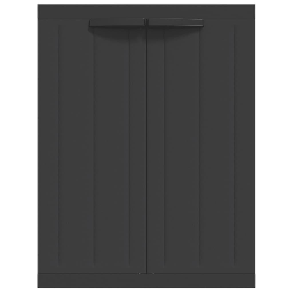 haveskab 65x37x85 cm PP sort