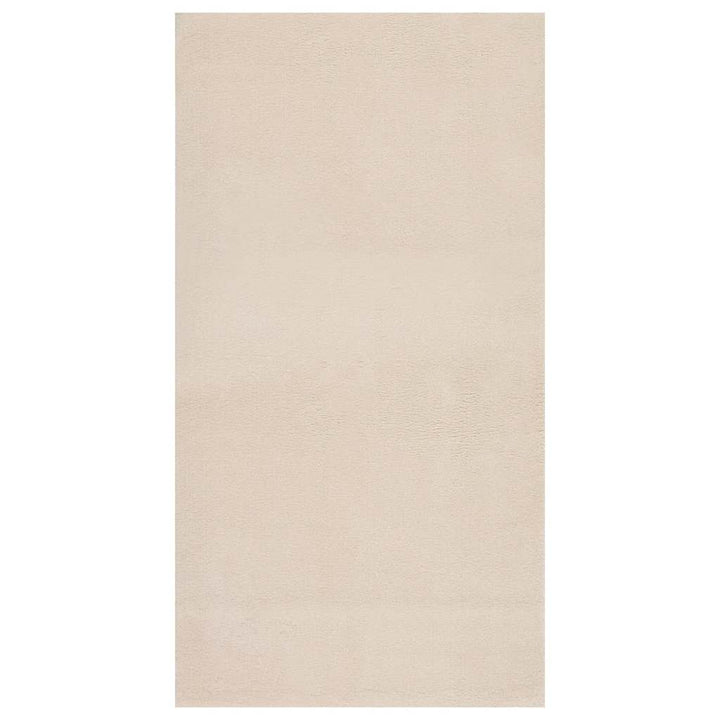Shaggy tæppe beige 120x183 cm polyester