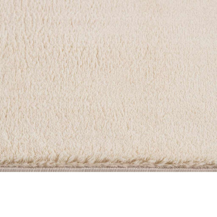 Shaggy tæppe beige 120x183 cm polyester