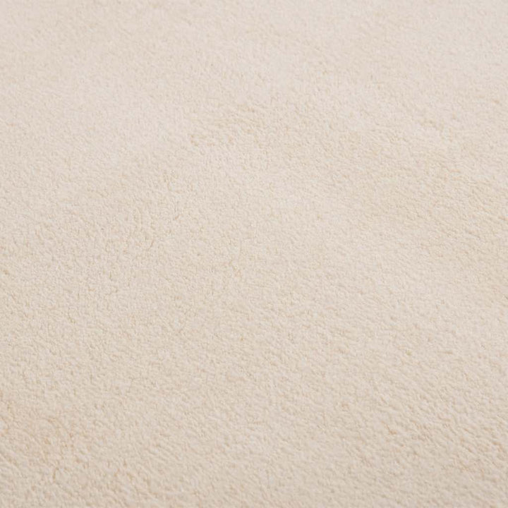 Shaggy tæppe beige 120x183 cm polyester