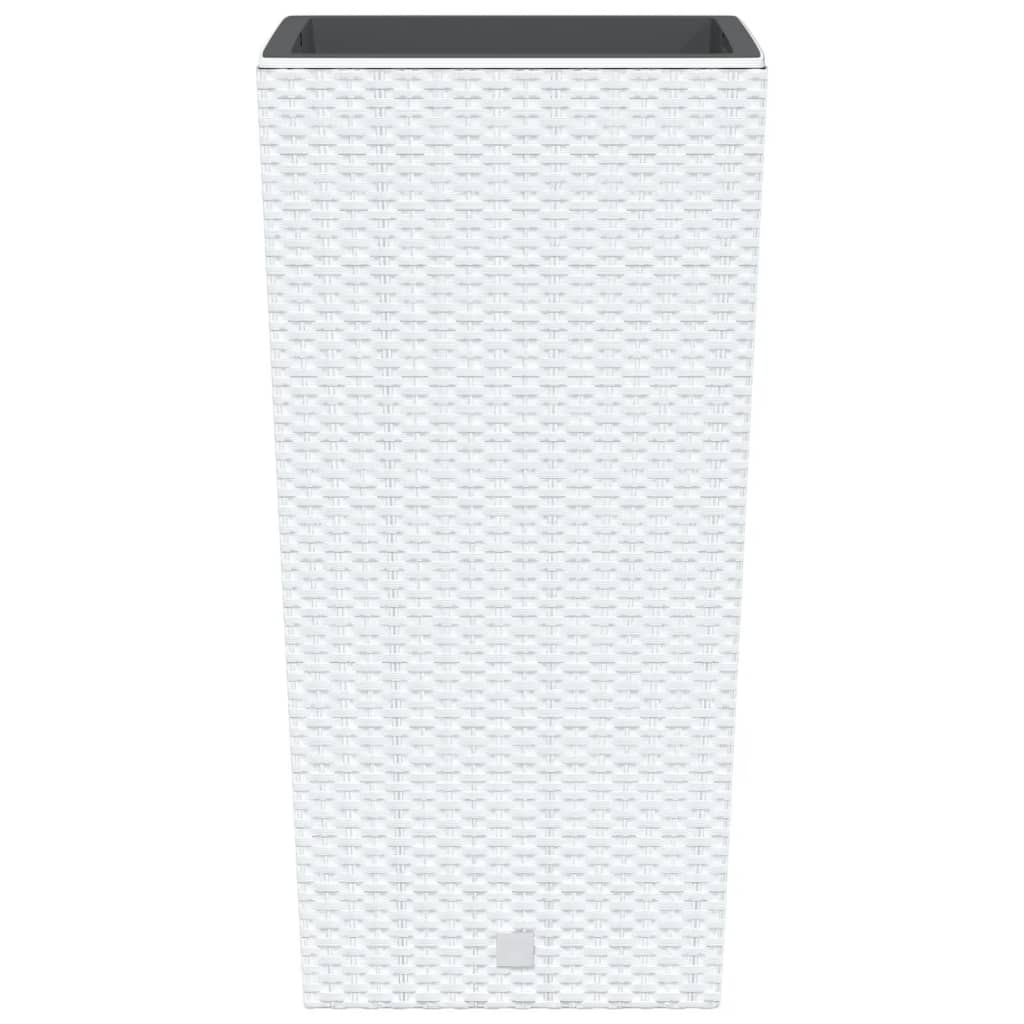 plantekrukke 21/49 l udtagelig indsats PP rattanlook hvid