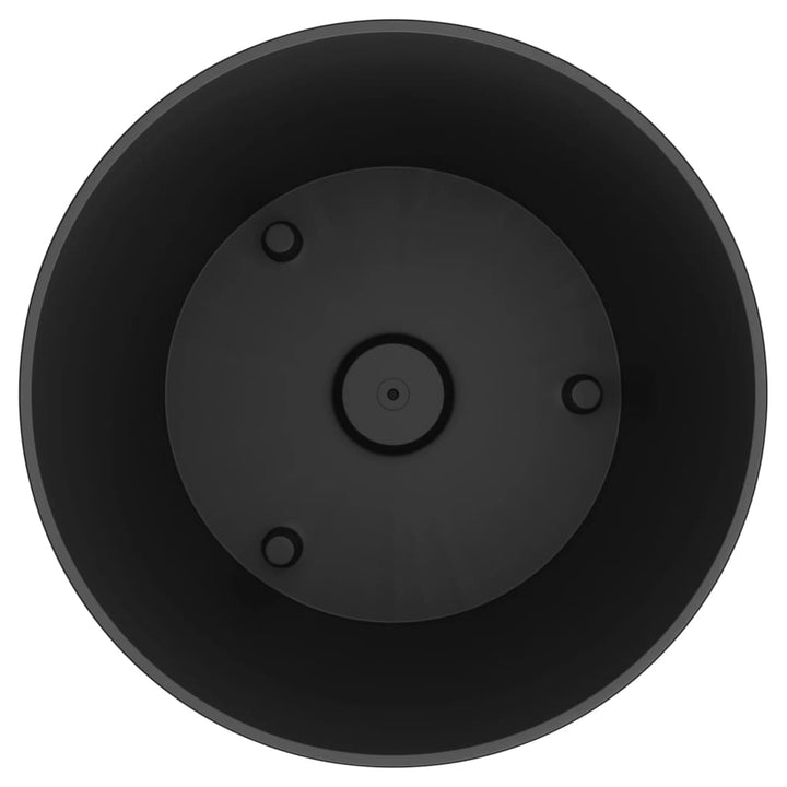 plantekrukke 35/37,5 l udtagelig indsats PP rattanlook antracit