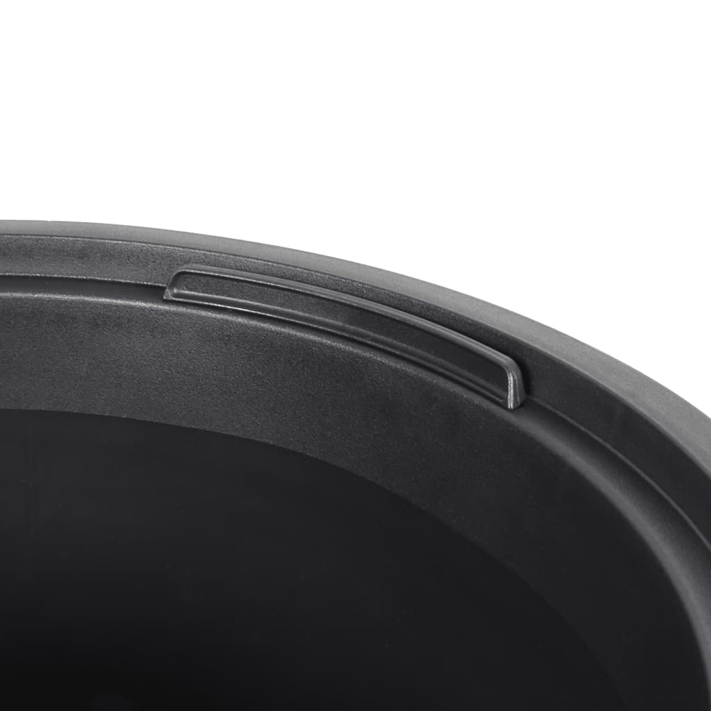 plantekrukke 8/22 l udtagelig indsats PP rillet design antracit