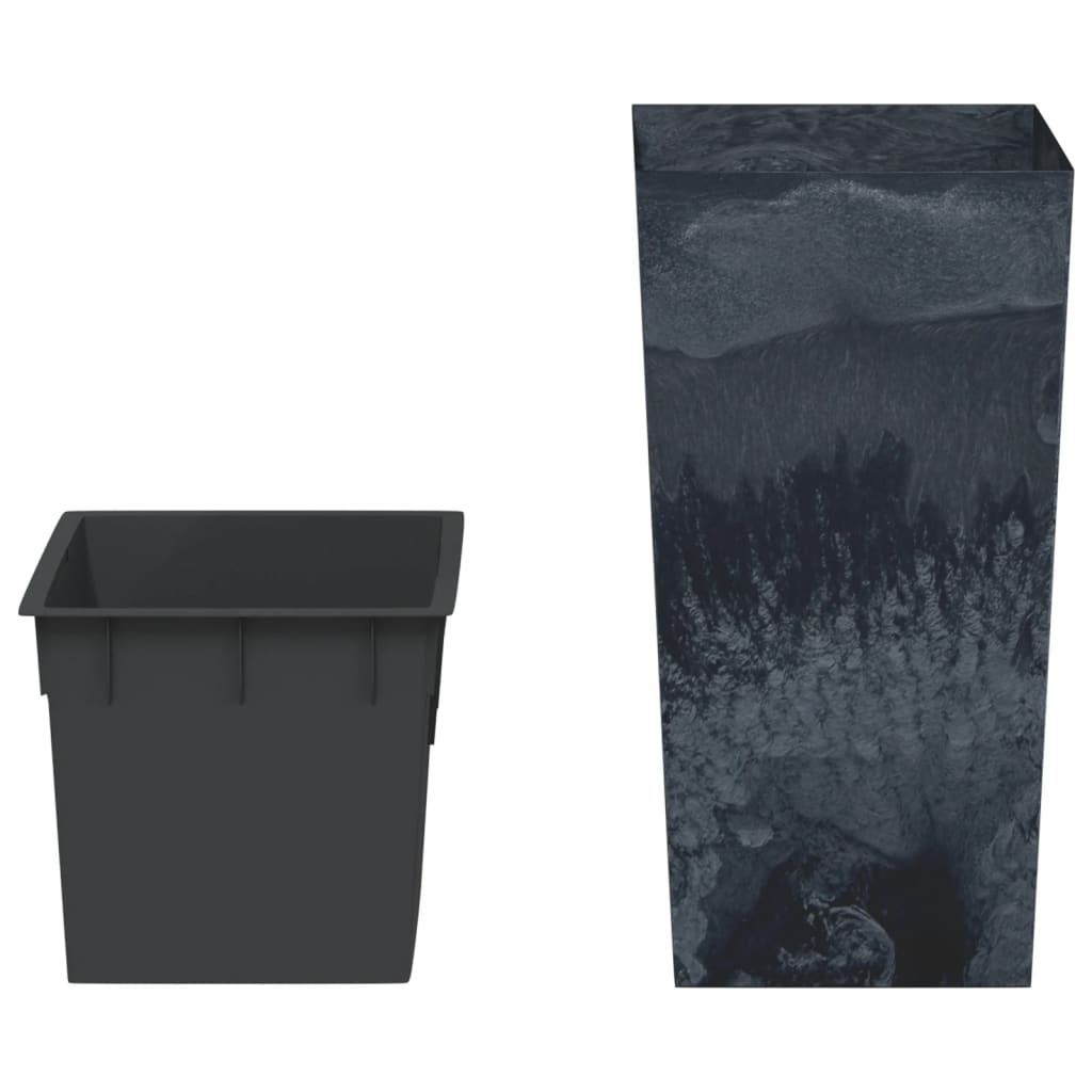 plantekrukke 11/26,5 l udtagelig indsats PP betonlook antracit