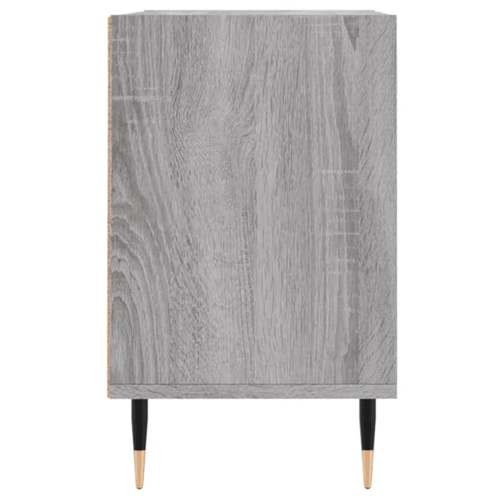 tv-bord 69,5x30x50 cm konstrueret træ grå sonoma-eg