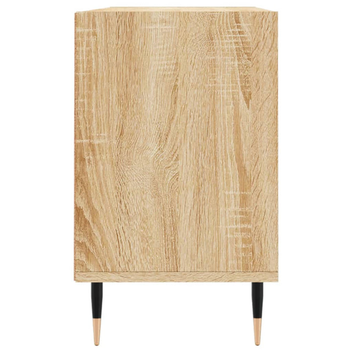 tv-bord 103,5x30x50 cm konstrueret træ sonoma-eg