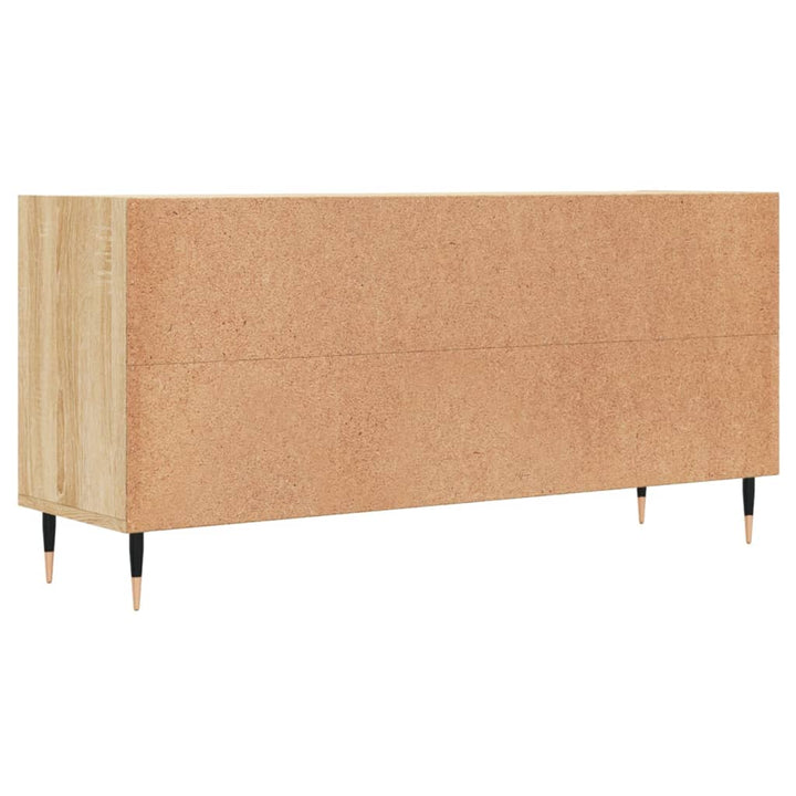 tv-bord 103,5x30x50 cm konstrueret træ sonoma-eg