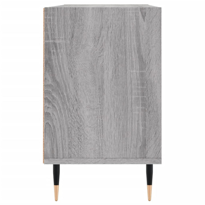 tv-bord 103,5x30x50 cm konstrueret træ grå sonoma-eg