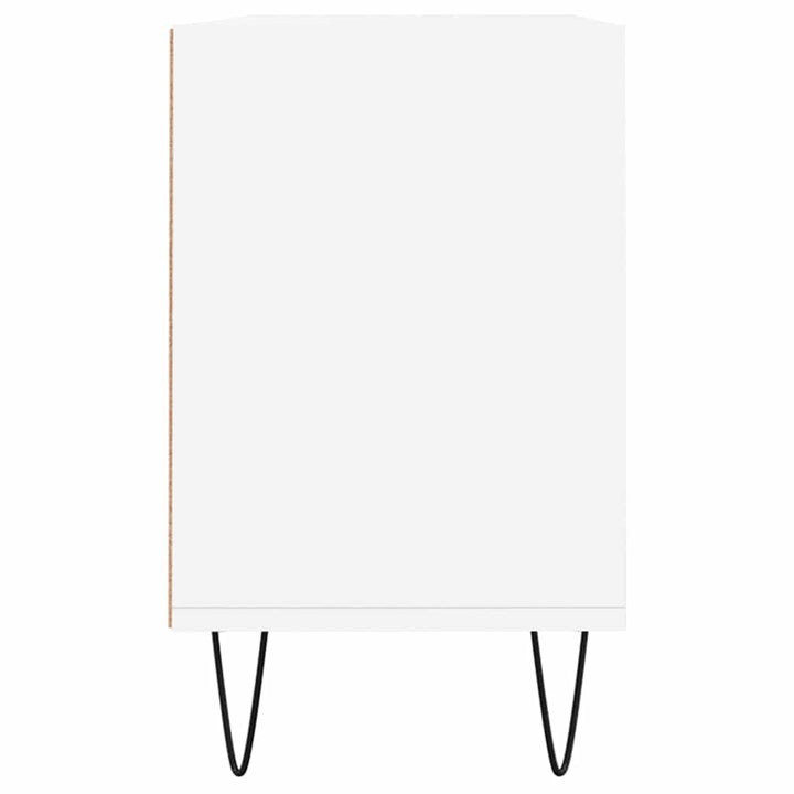 tv-bord 103,5x30x50 cm konstrueret træ hvid