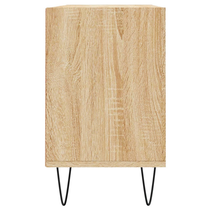 tv-bord 103,5x30x50 cm konstrueret træ sonoma-eg