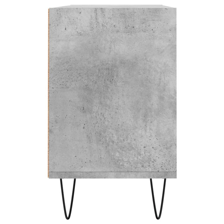 tv-bord 103,5x30x50 cm konstrueret træ betongrå