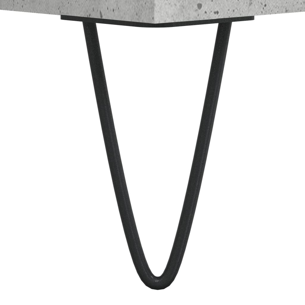 tv-bord 104x35x50 cm konstrueret træ betongrå