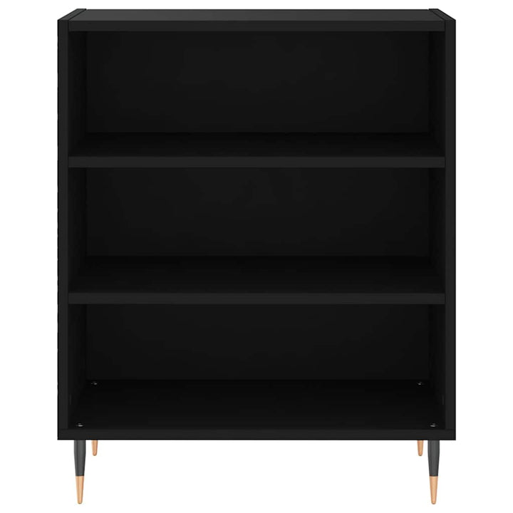 skænk 57x35x70 cm konstrueret træ sort