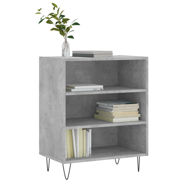 skænk 57x35x70 cm konstrueret træ betongrå