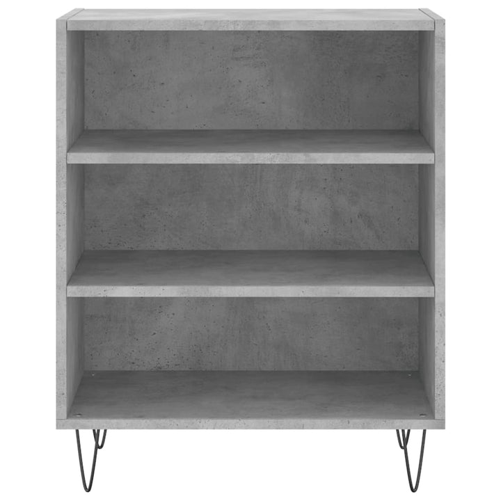 skænk 57x35x70 cm konstrueret træ betongrå