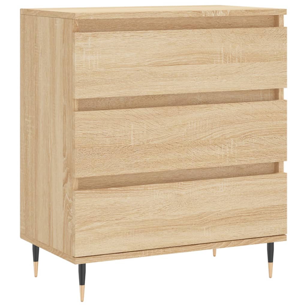 skænk 60x35x70 cm konstrueret træ sonoma-eg