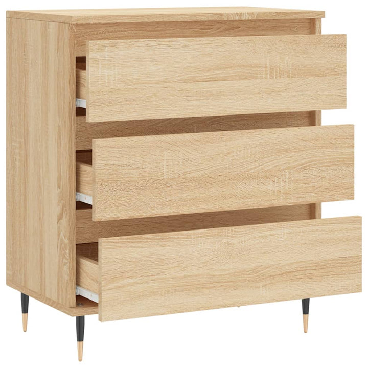 skænk 60x35x70 cm konstrueret træ sonoma-eg