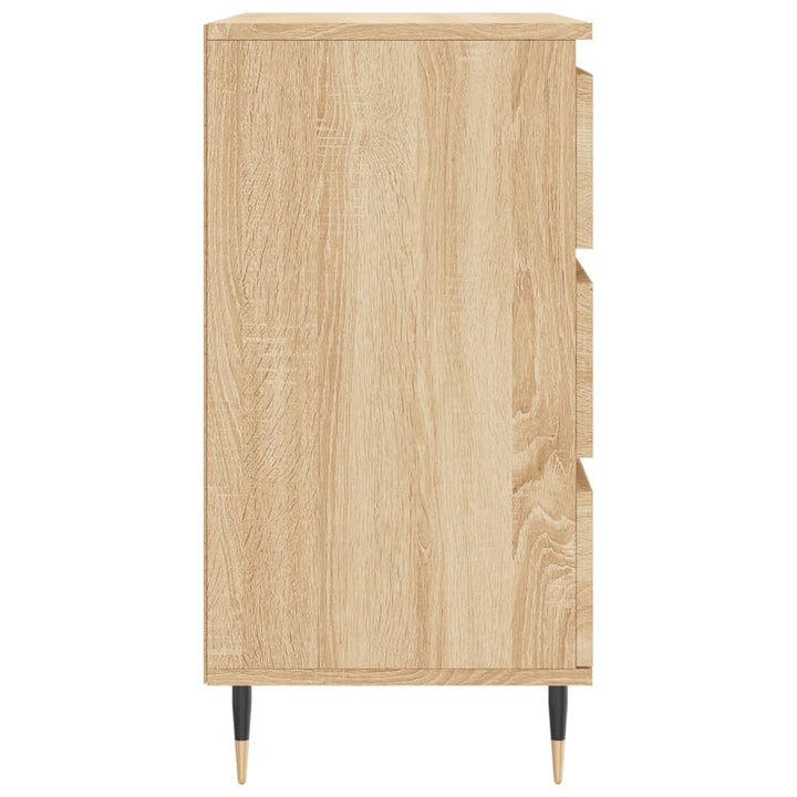 skænk 60x35x70 cm konstrueret træ sonoma-eg