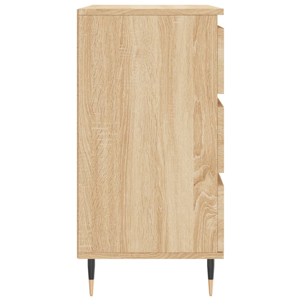 skænk 60x35x70 cm konstrueret træ sonoma-eg