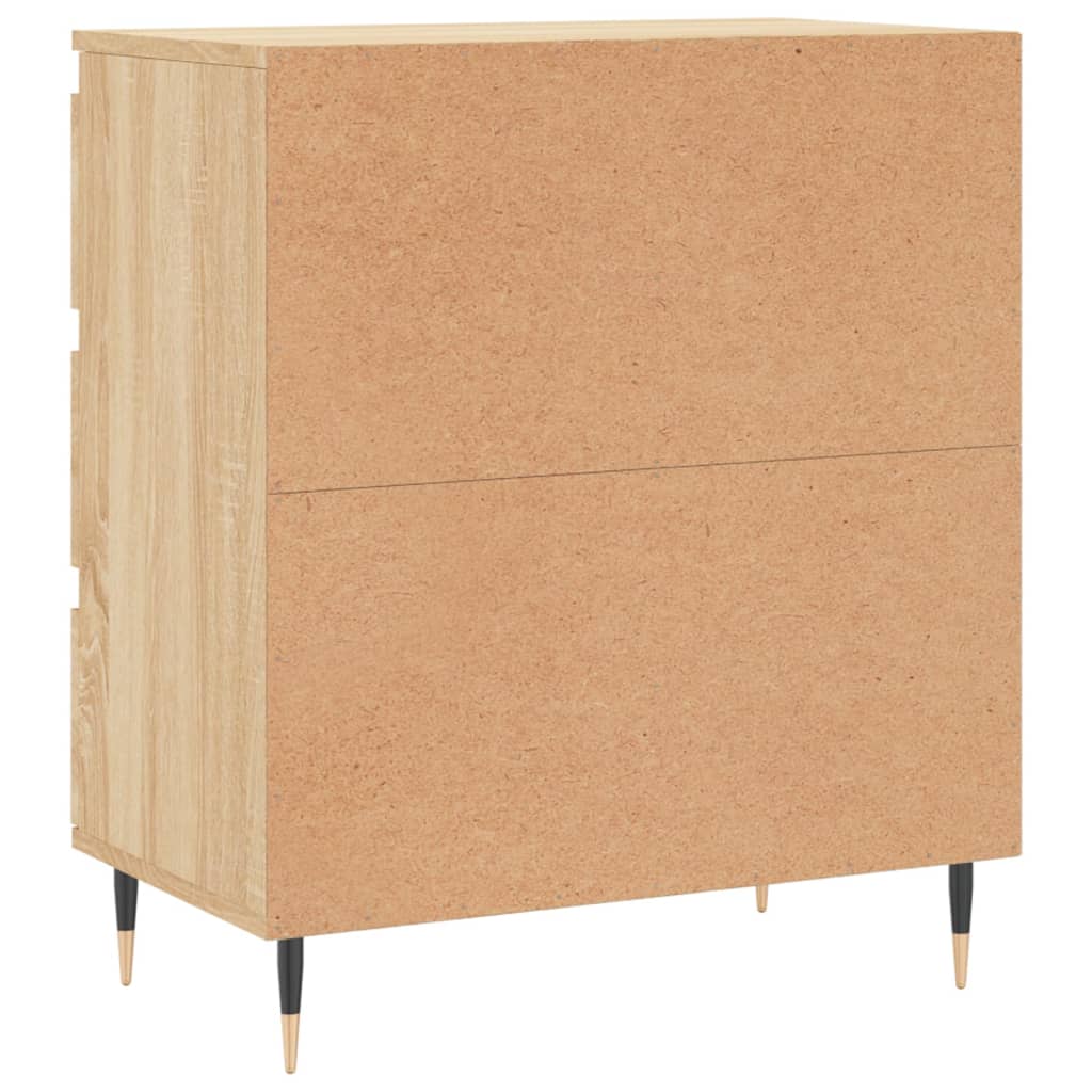 skænk 60x35x70 cm konstrueret træ sonoma-eg