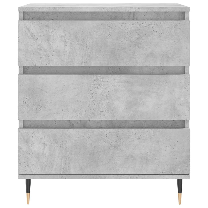 skænk 60x35x70 cm konstrueret træ betongrå